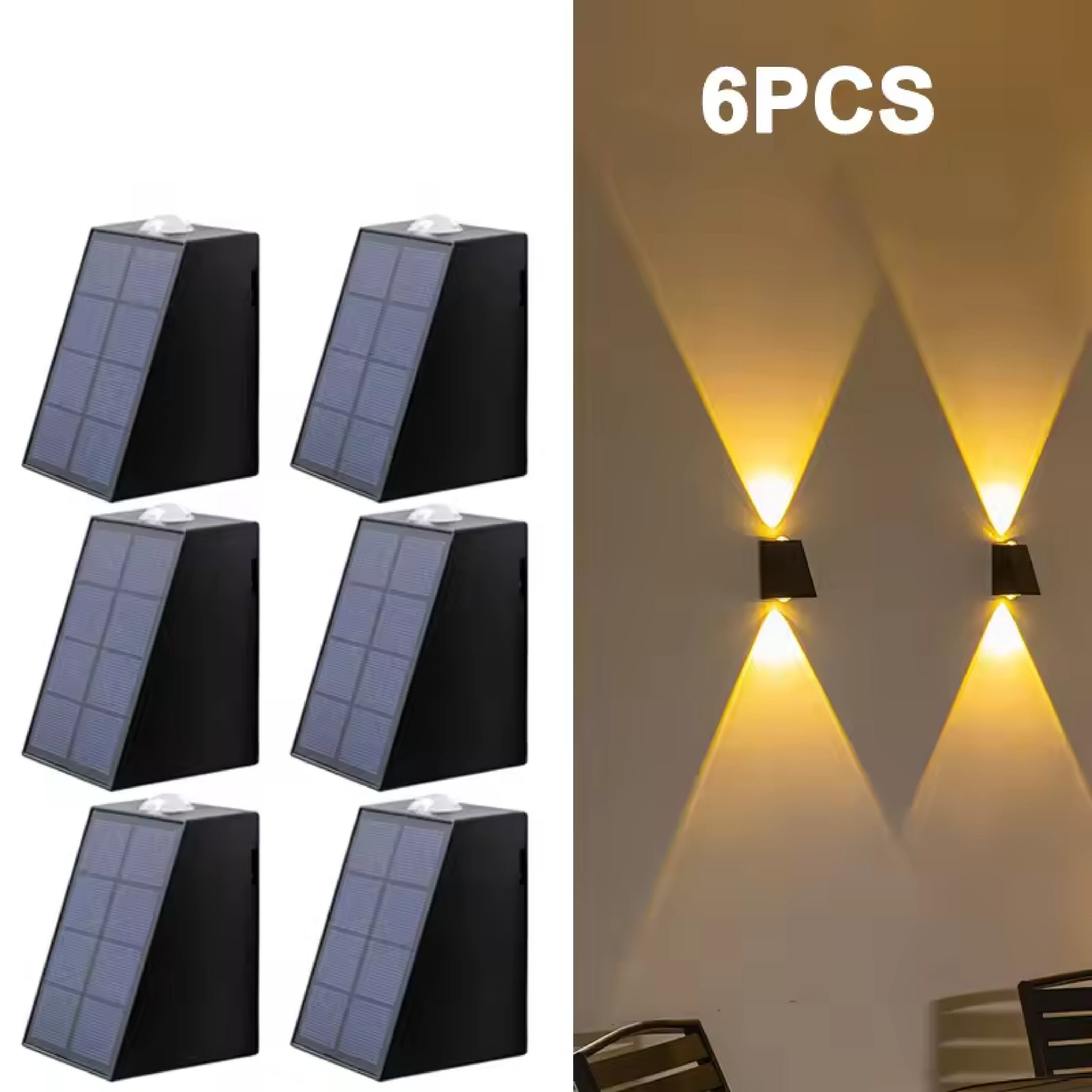LED Solar Outdoor Wall Light – Waterproof Garden & Patio Lighting