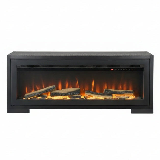 Acantha Vision Electric Media Stove in Black