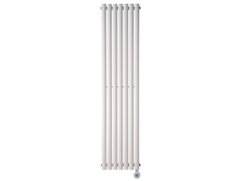 Eden Teppra 1200W Electric Vertical Radiator in White with Smart WiFi Control, 1800 x 420mm