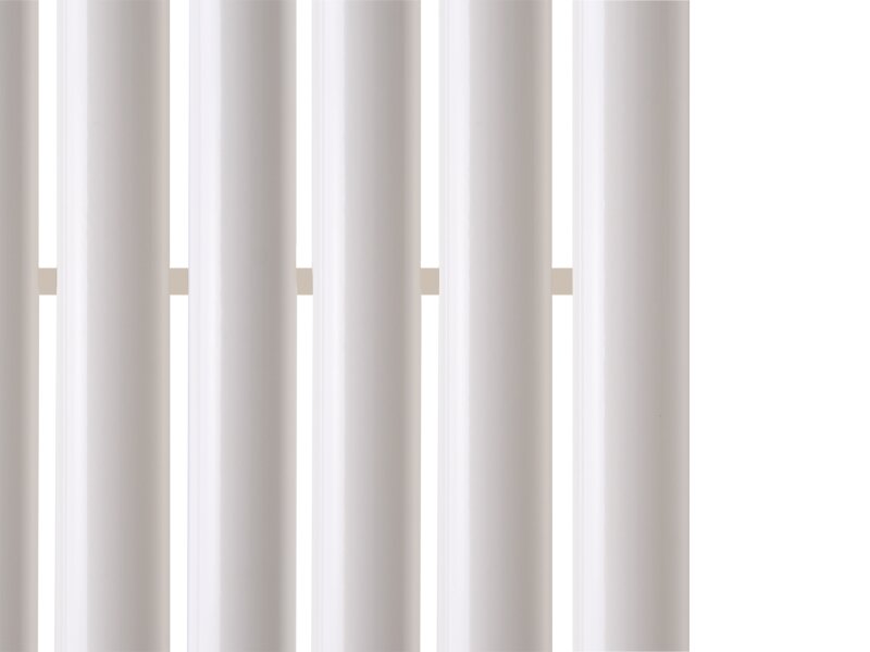 Eden Teppra 1200W Electric Vertical Radiator in White with Smart WiFi Control, 1800 x 420mm