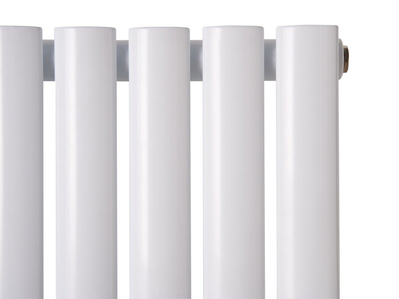 Eden Teppra 1200W Electric Column Radiator in White with Smart WiFi Control, 600 x 1080mm