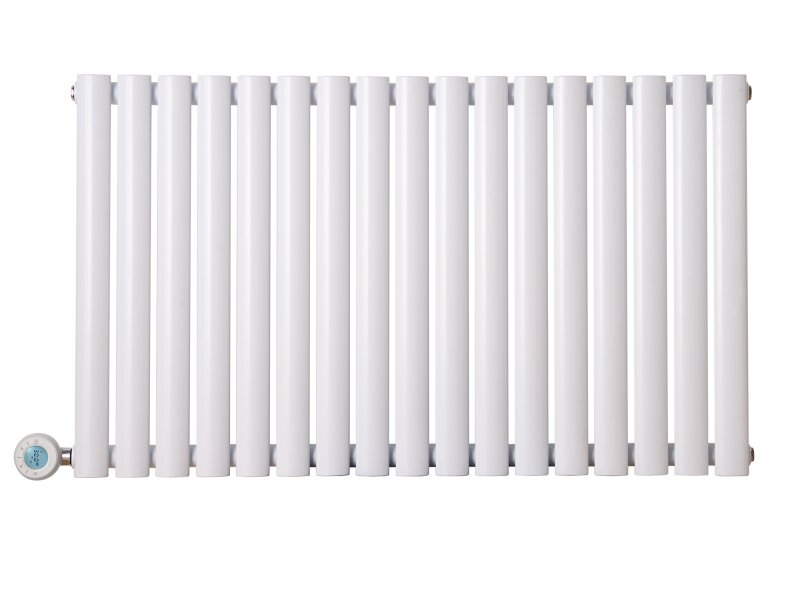 Eden Teppra 1200W Electric Column Radiator in White with Smart WiFi Control, 600 x 1080mm