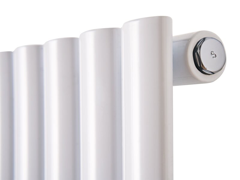 Eden Teppra 1200W Electric Column Radiator in White with Smart WiFi Control, 600 x 1080mm