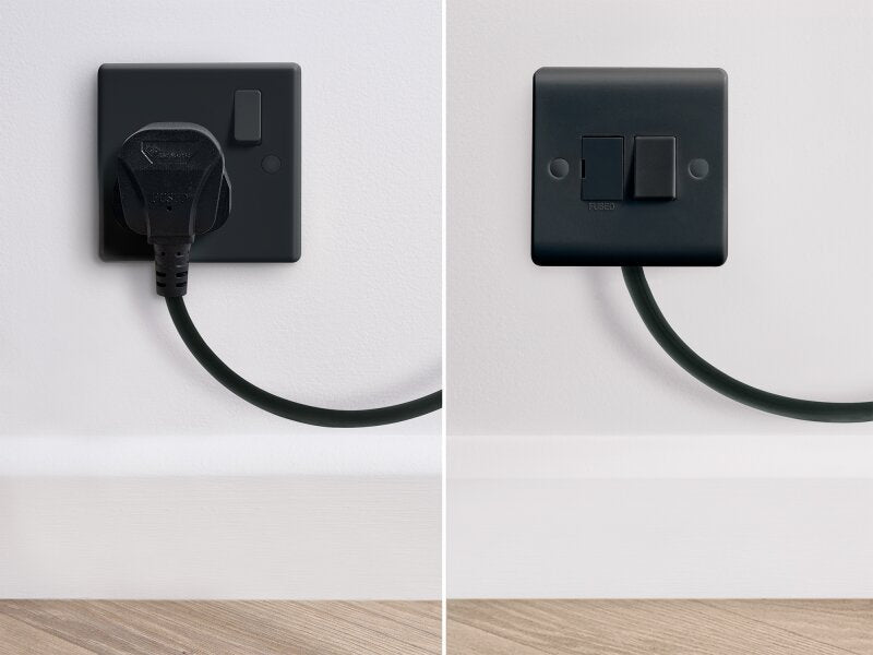 Eden Rovente 1200W Electric Towel Radiator in Anthracite with Smart WiFi Control, 1200 x 500mm