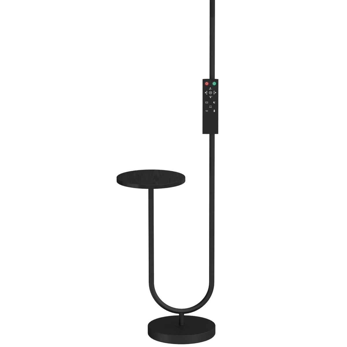 Uplighter Floor Lamp with Table & Reading Light