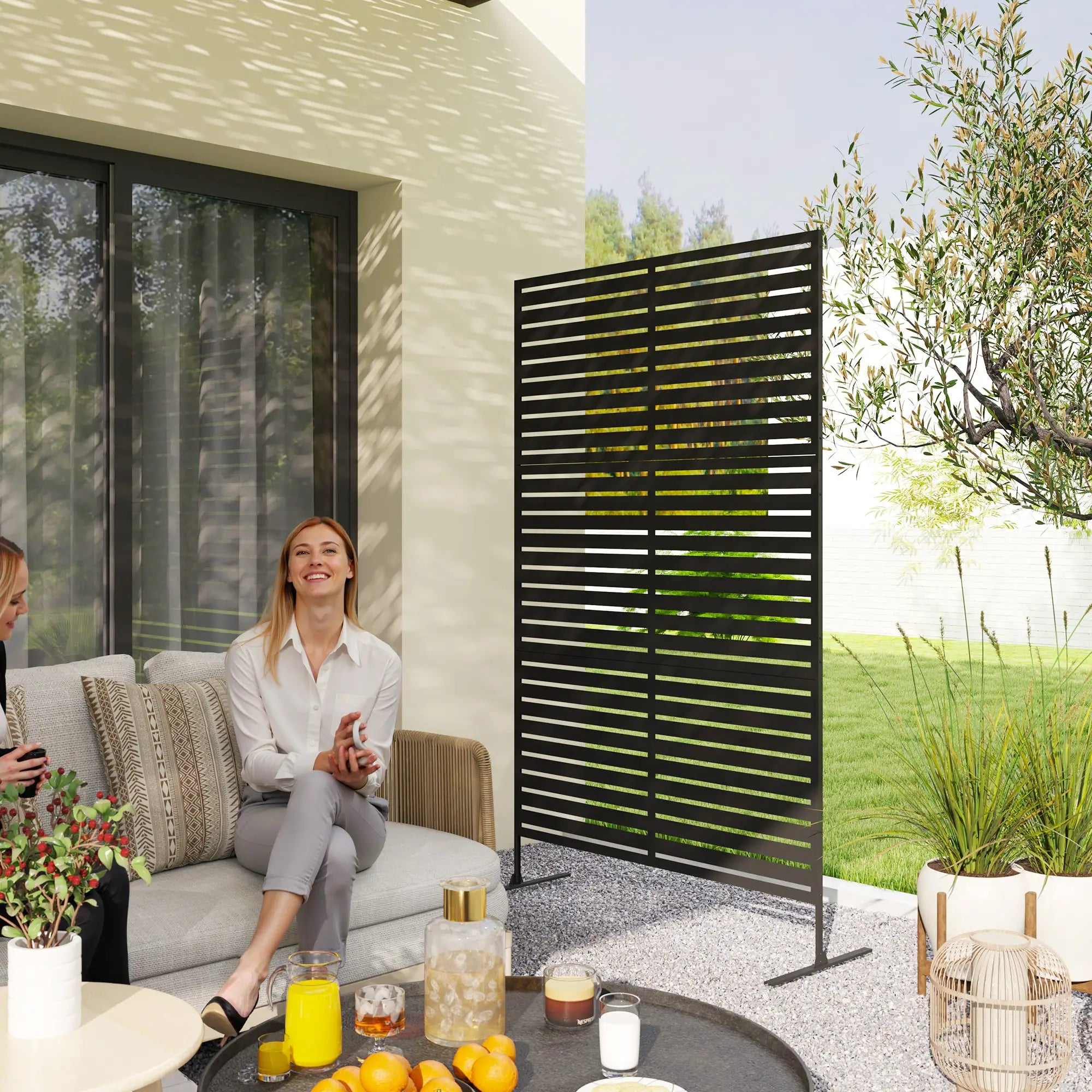 Decorative Privacy Fence Screen