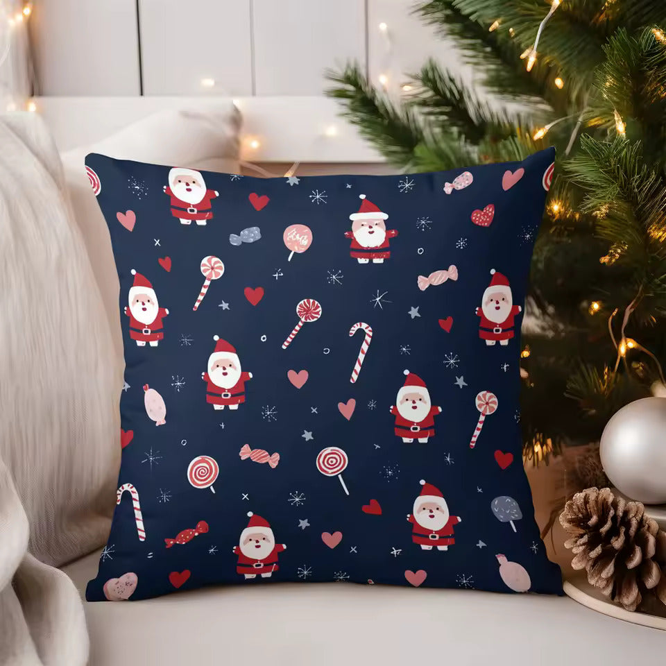 Christmas Cushion Cover – Festive Decorative Pillowcase