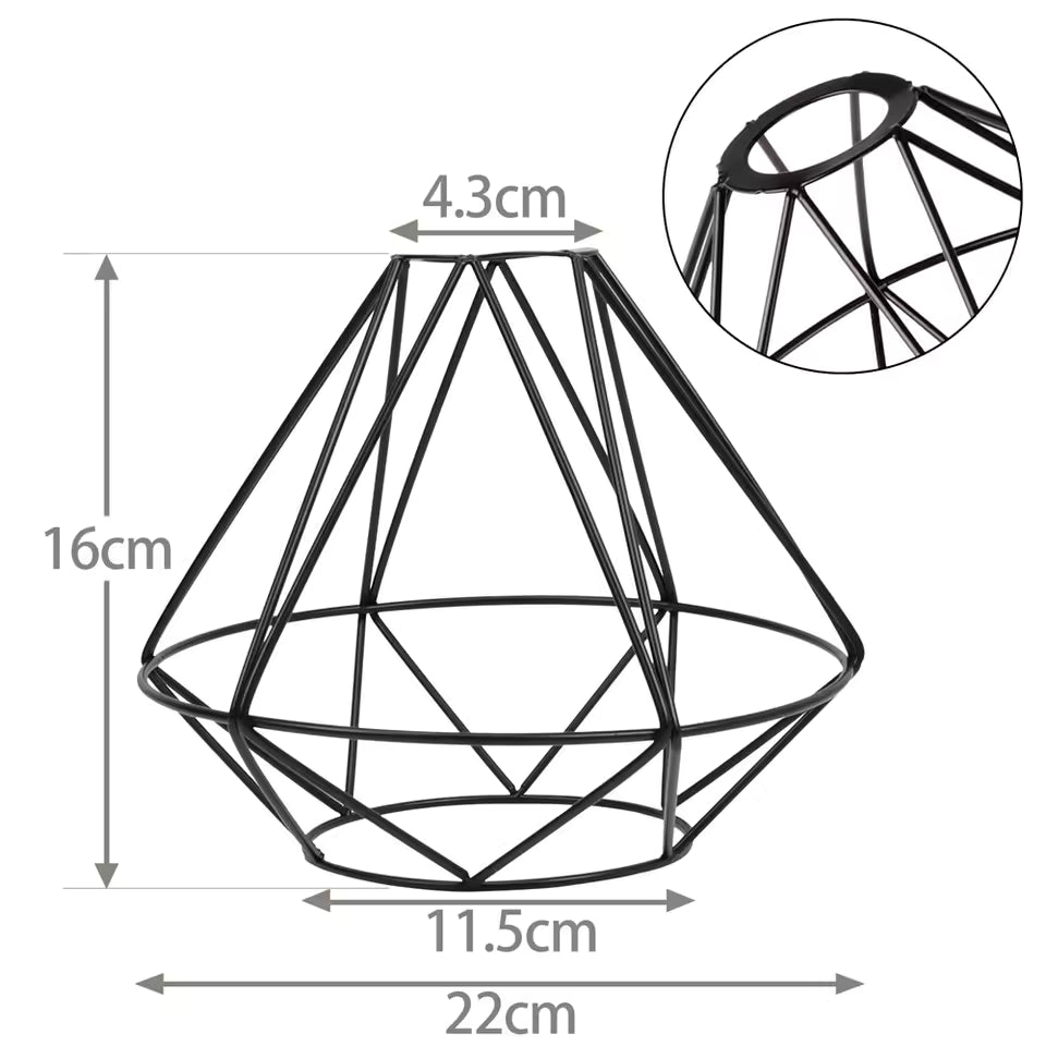 Modern Lampshade Metal Light Guard Pendant