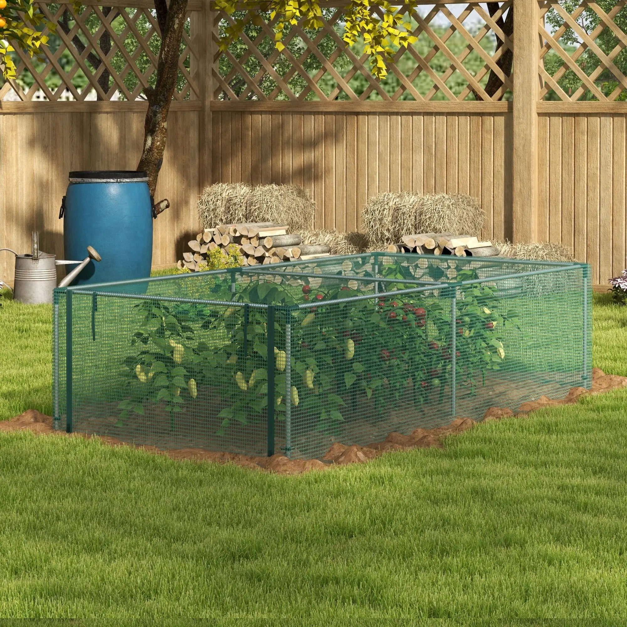 8' x 4' Plant Protection Cage with Door