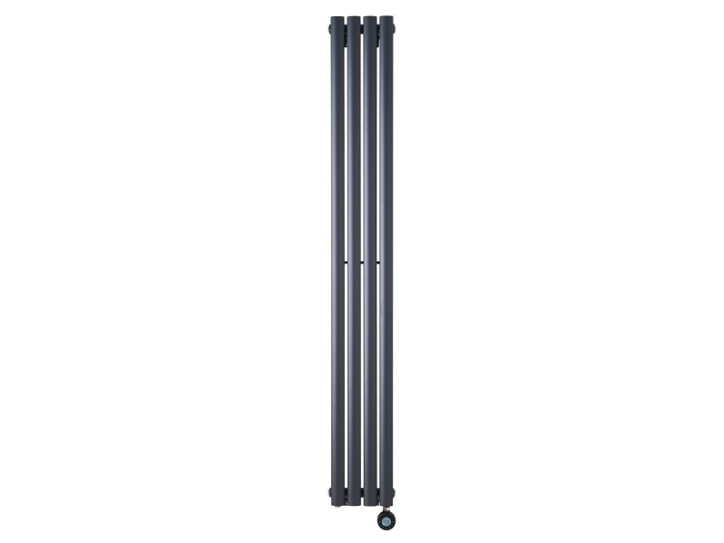 Eden Teppra 1200W Electric Vertical Radiator in Anthracite with Smart WiFi Control