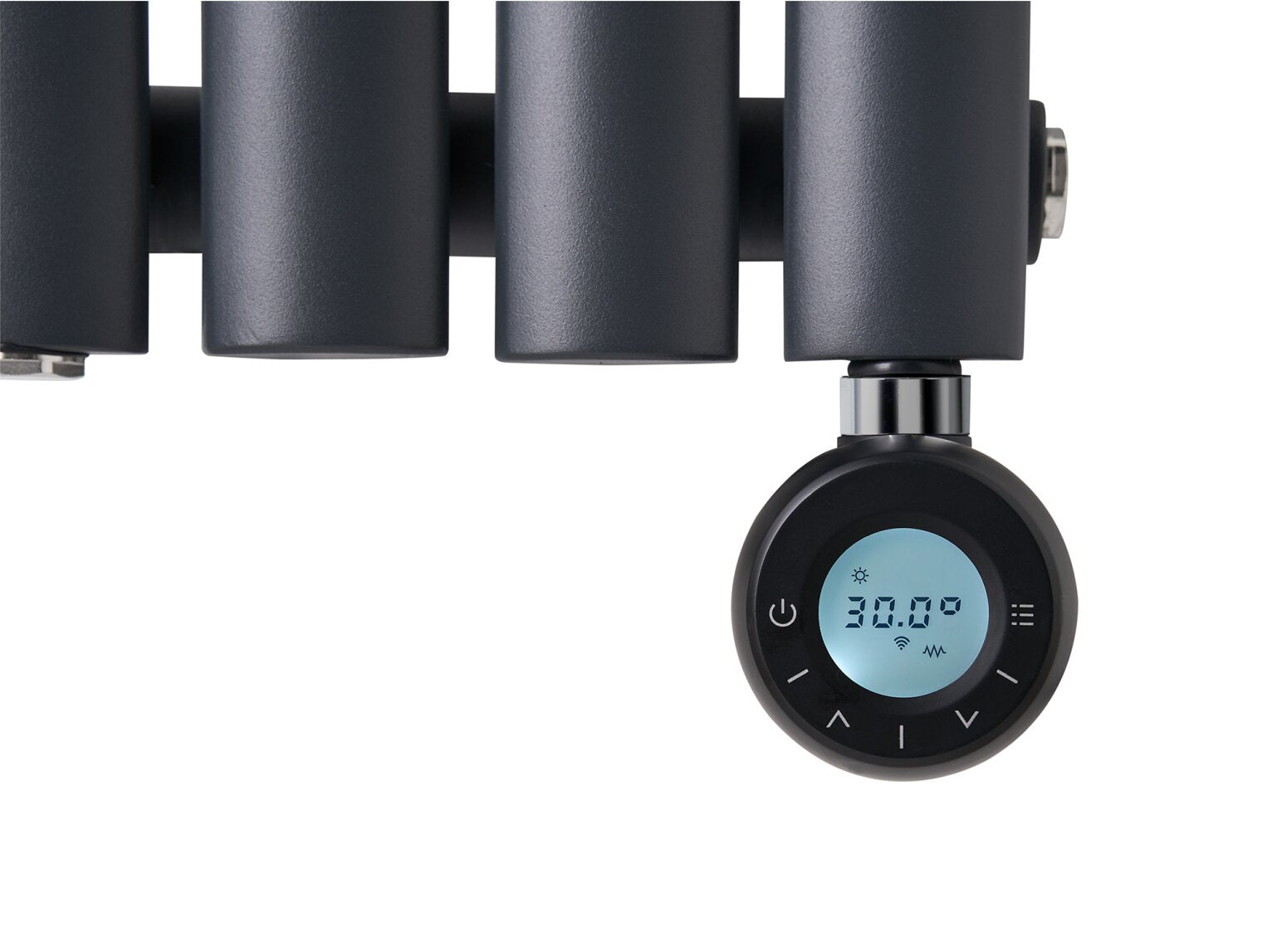 Eden Teppra 1200W Electric Vertical Radiator in Anthracite with Smart WiFi Control