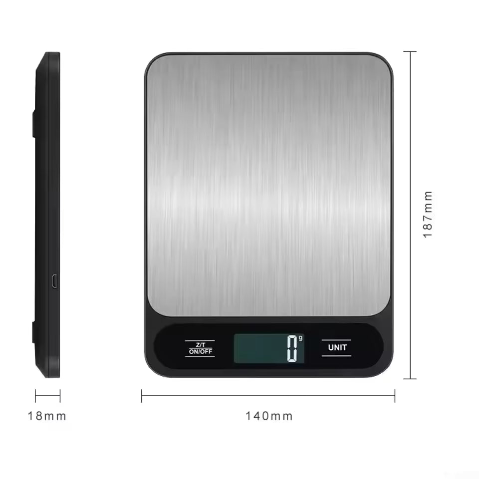 Smart Electronic Waterproof Digital Kitchen Scale