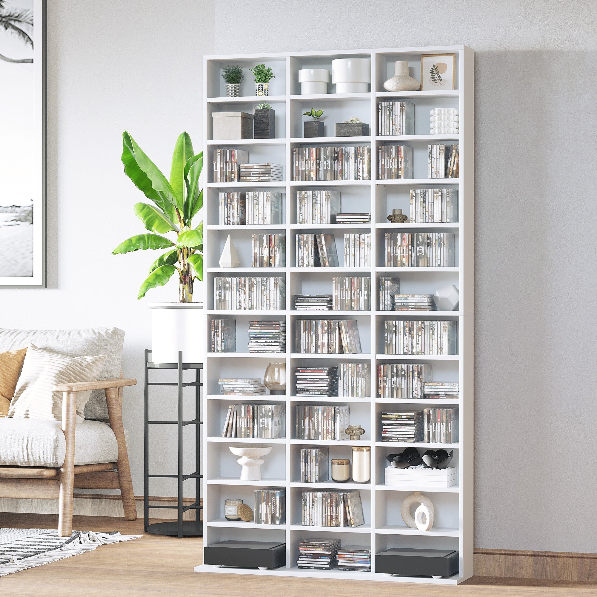 33 Adjustable Compartment Storage Unit