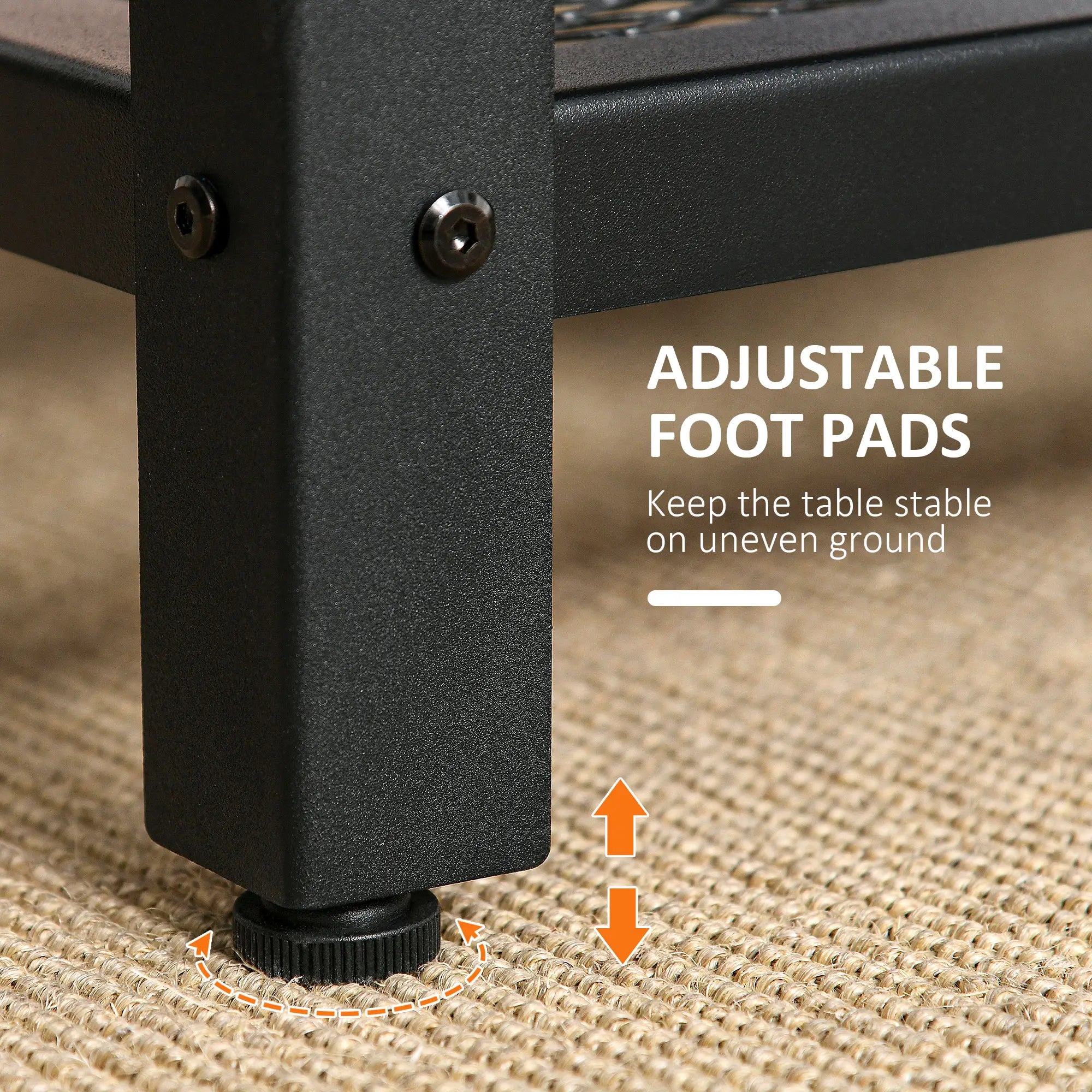 Modern Industrial Coffee Table for Living Rooms