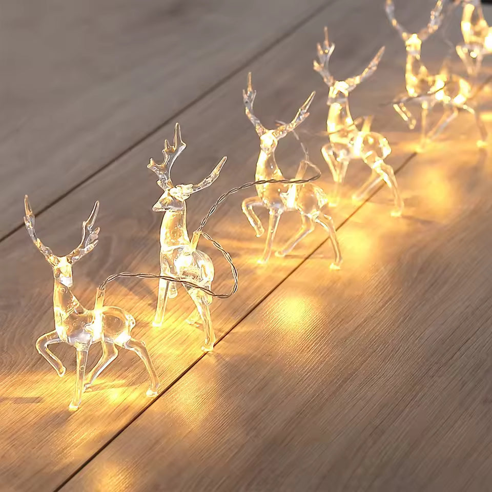 Reindeer Christmas LED Lights