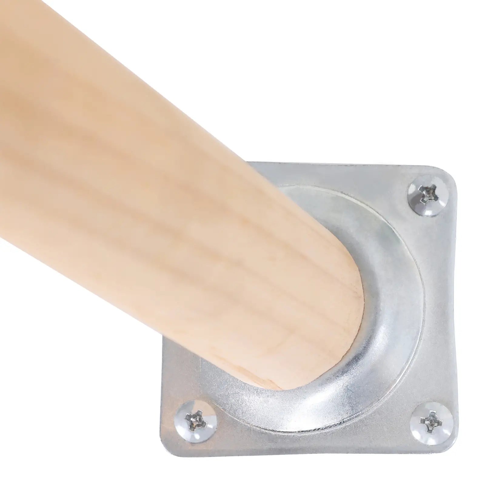 White Round Coffee Table with Carved Floral Top – Decorative Tray-Style Side Table with Wooden Legs for Living Room